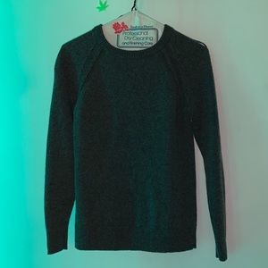 Michael Kors ladies warm knit gray crew neck sweater